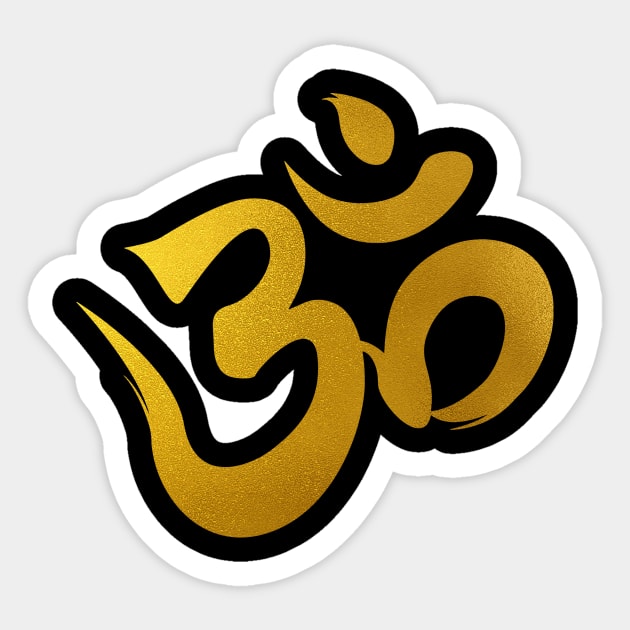 Om Sticker by erzebeth